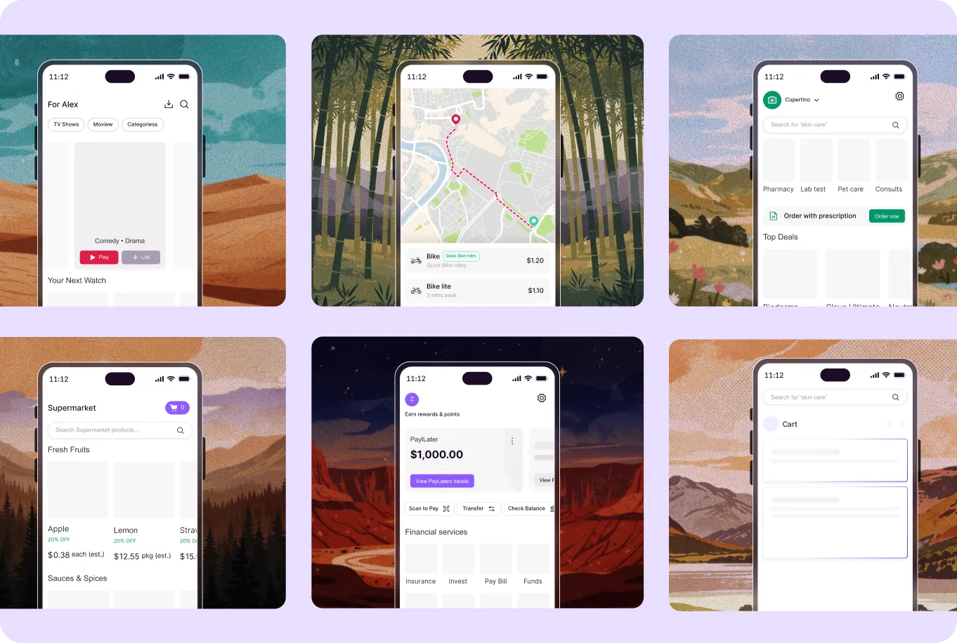 Drizz mobile control panel