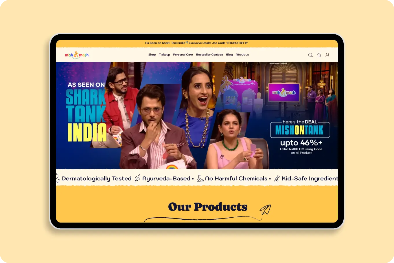 Mishmash branding view